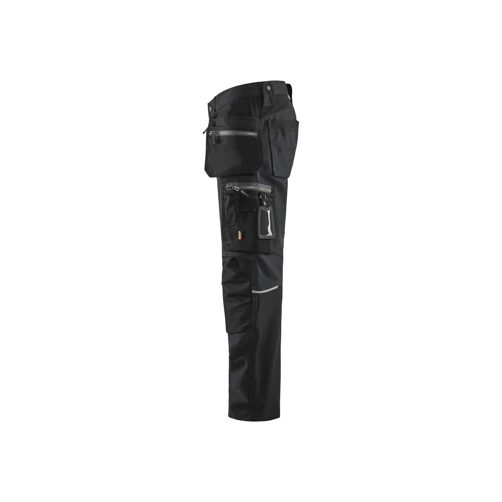 BLAKLADER 15991343 | Craftsman trousers with stretch Work Trousers Men - canvas fabric